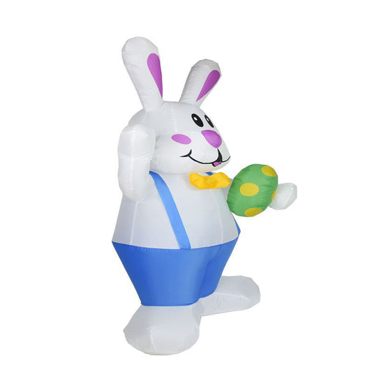 6.2 Ft Easter Bunny Outdoor Inflatable Decoration - Holiday Spirit Shop