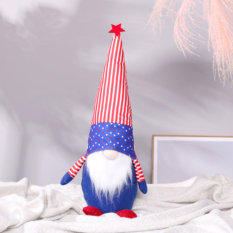 Stars & Stripes Gnome Dolls – Sold Individually or Set of 3 - Holiday Spirit Shop