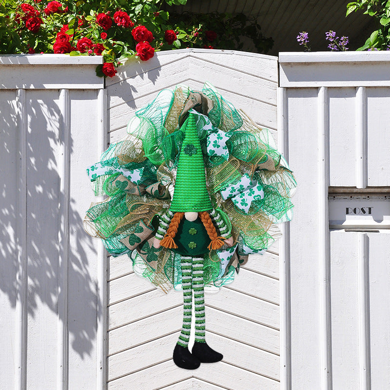 22" St. Patrick's Day Hanging Wreath - Holiday Spirit Shop