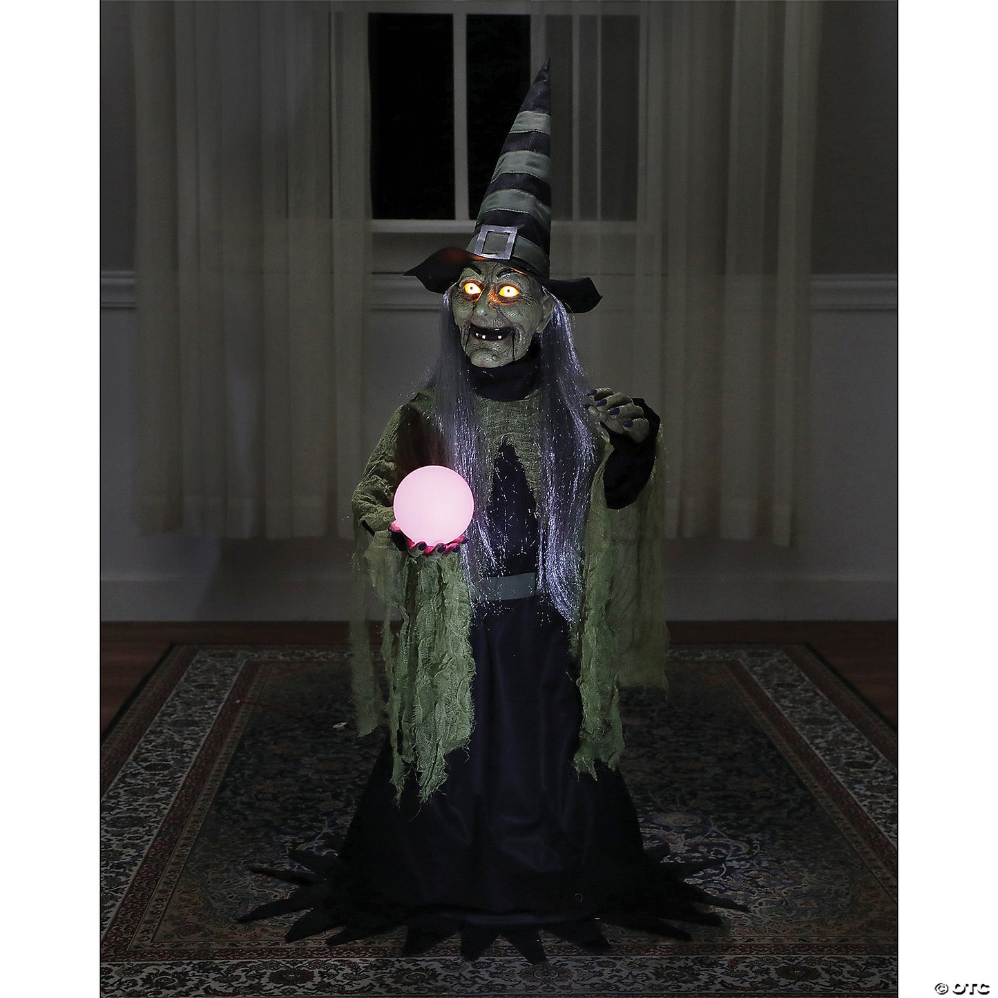 3' Animated Fortune Teller Witch