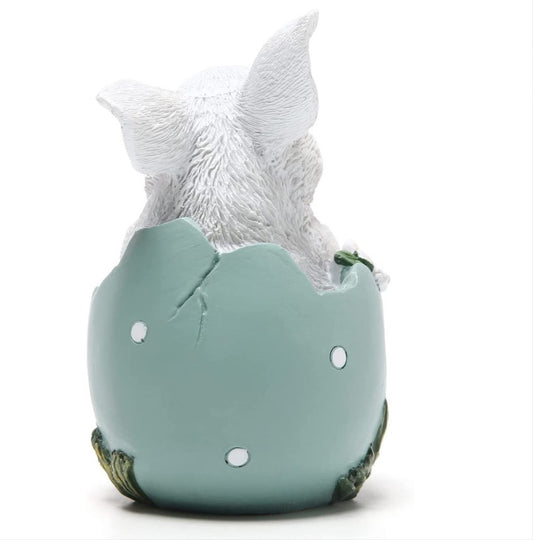 Easter Bunny in Egg Resin Statue - Holiday Spirit Shop