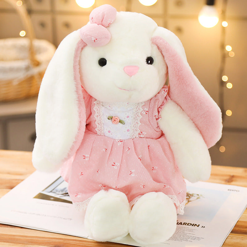Giant Plush Girl Bunny Easter Basket Gifts 19" - 3 Ft tall - Holiday Spirit Shop