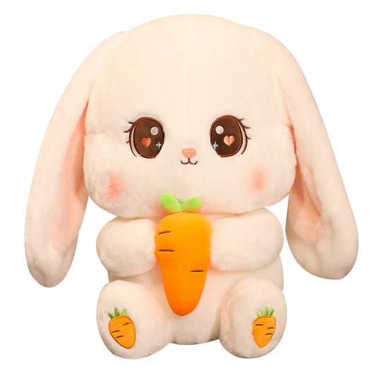 Giant Stuffed Easter Bunny with Carrot - 4 Sizes - Holiday Spirit Shop