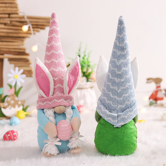Easter Gnomes with Bunny Ears – Sold Separately or 3-Piece Set - Holiday Spirit Shop