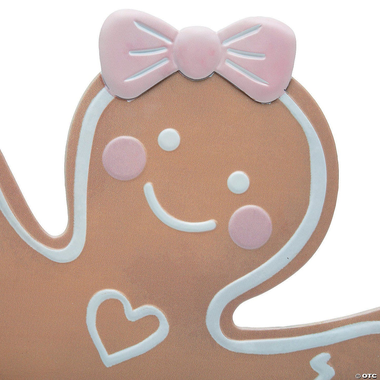 37" Giant Gingerbread Man Girl Standing Christmas Outdoor Decoration Porch Home