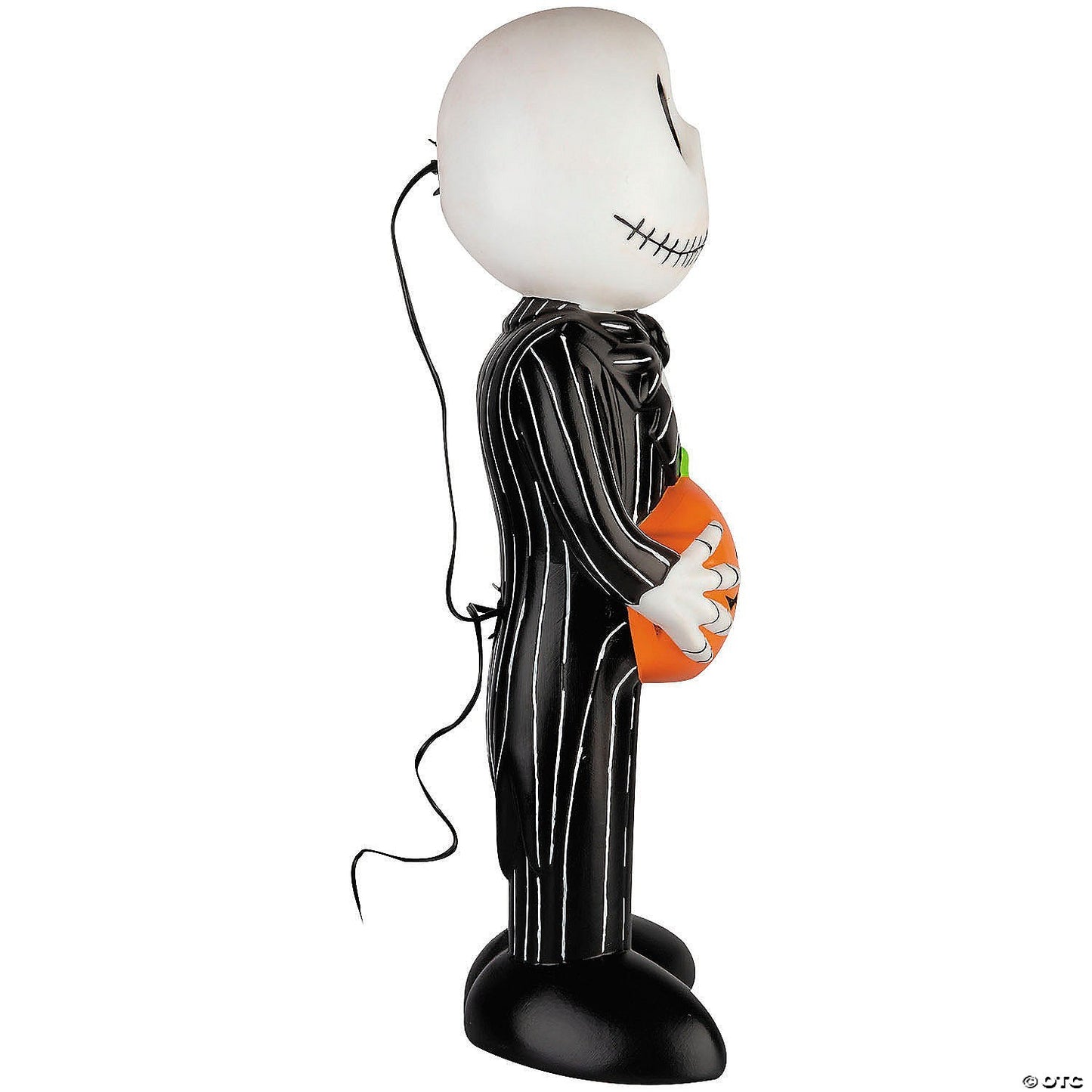 2 Ft Jack Skellington Lighted Blow Mold Nightmare Christmas Halloween Decoration
