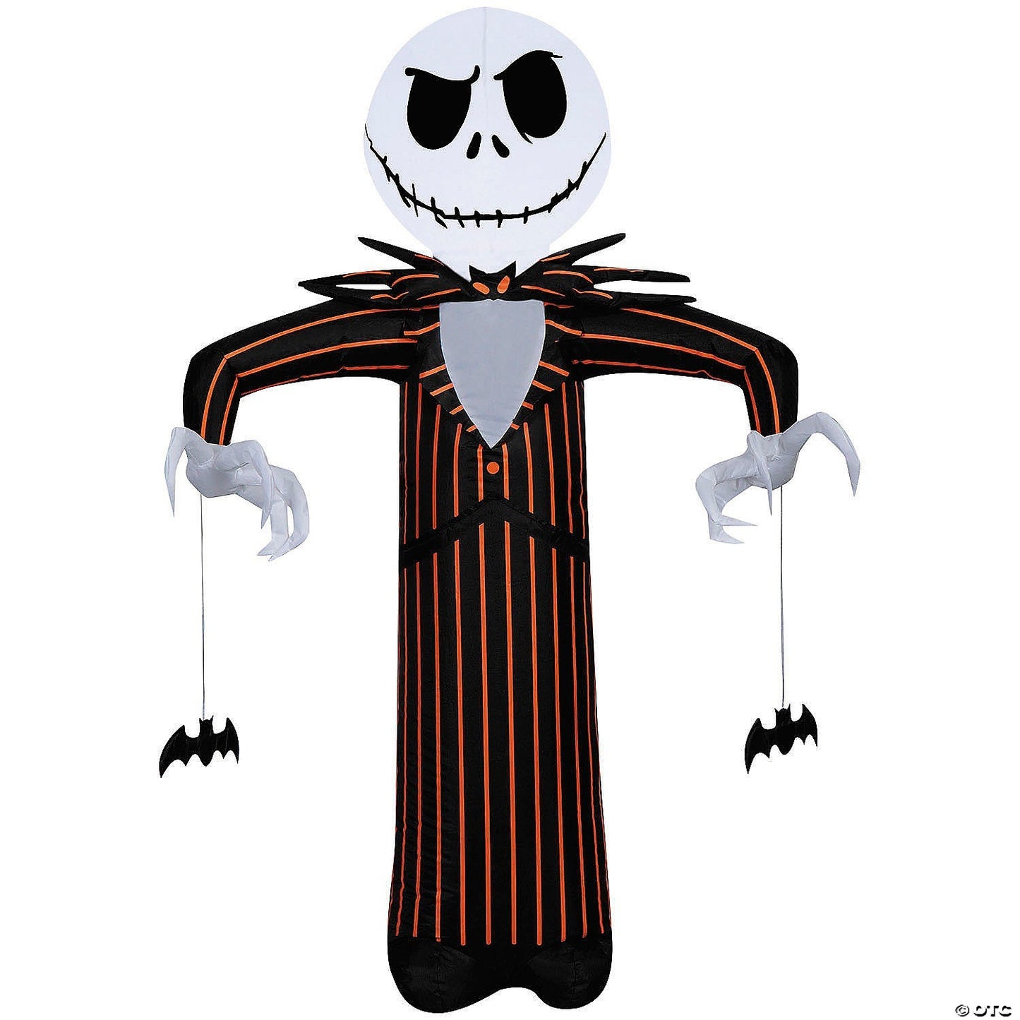 42" Jack Skellington with Bats Inflatable Halloween Spirit Yard Decoration 2025
