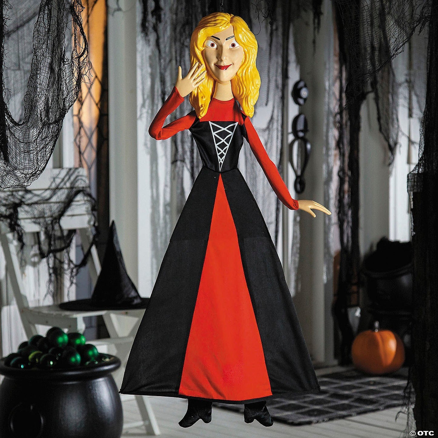 34" Hocus Pocus Sisters Sarah Sanderson Hanging Outdoor Halloween Decor Disney