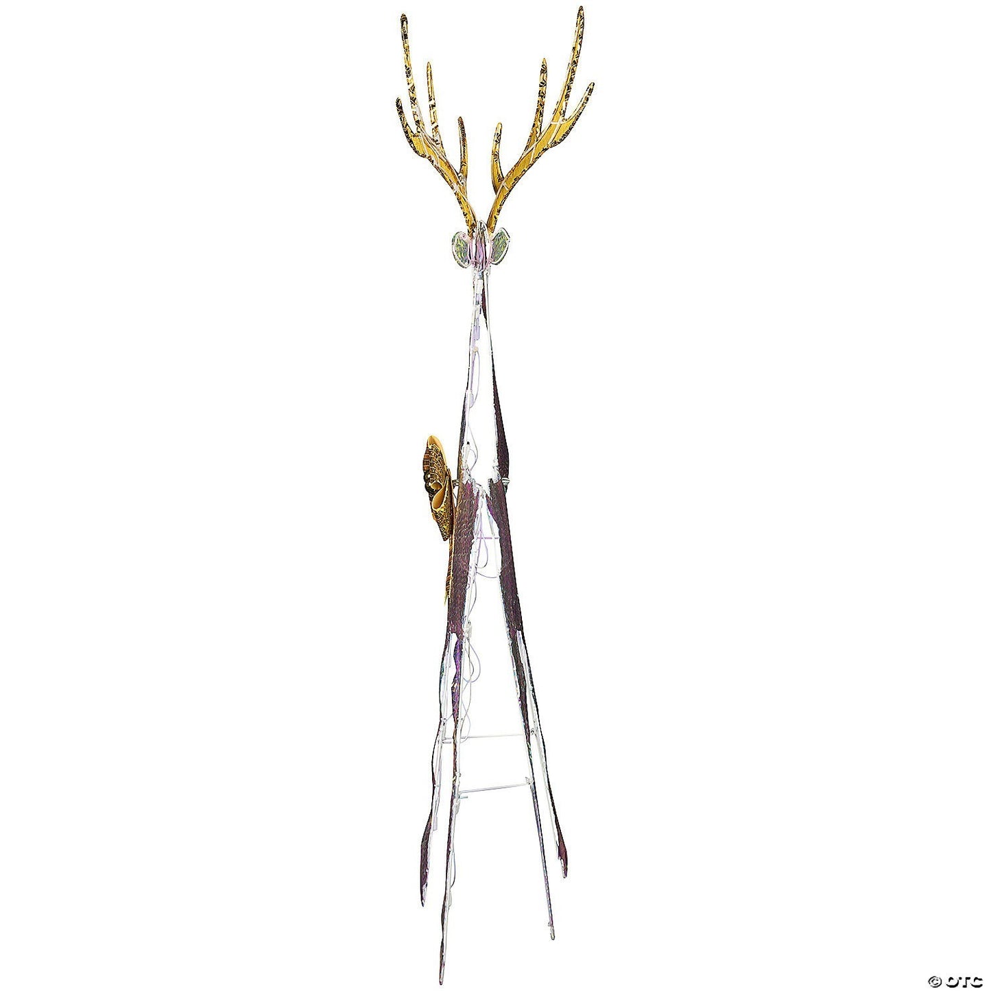 51" Lighted Reindeer Set of 3 Christmas Outdoor Yard Decoration LED Lights Prop