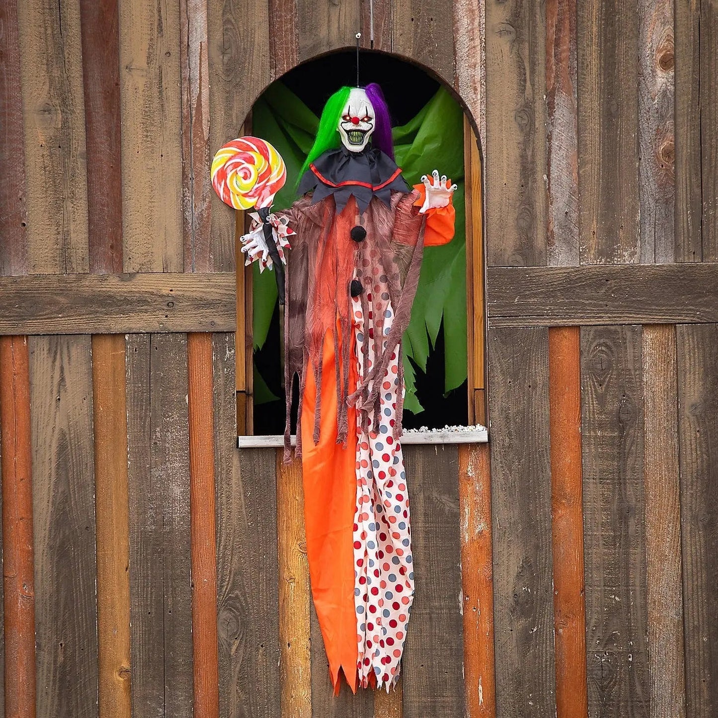 53" Hanging Lollipop Clown