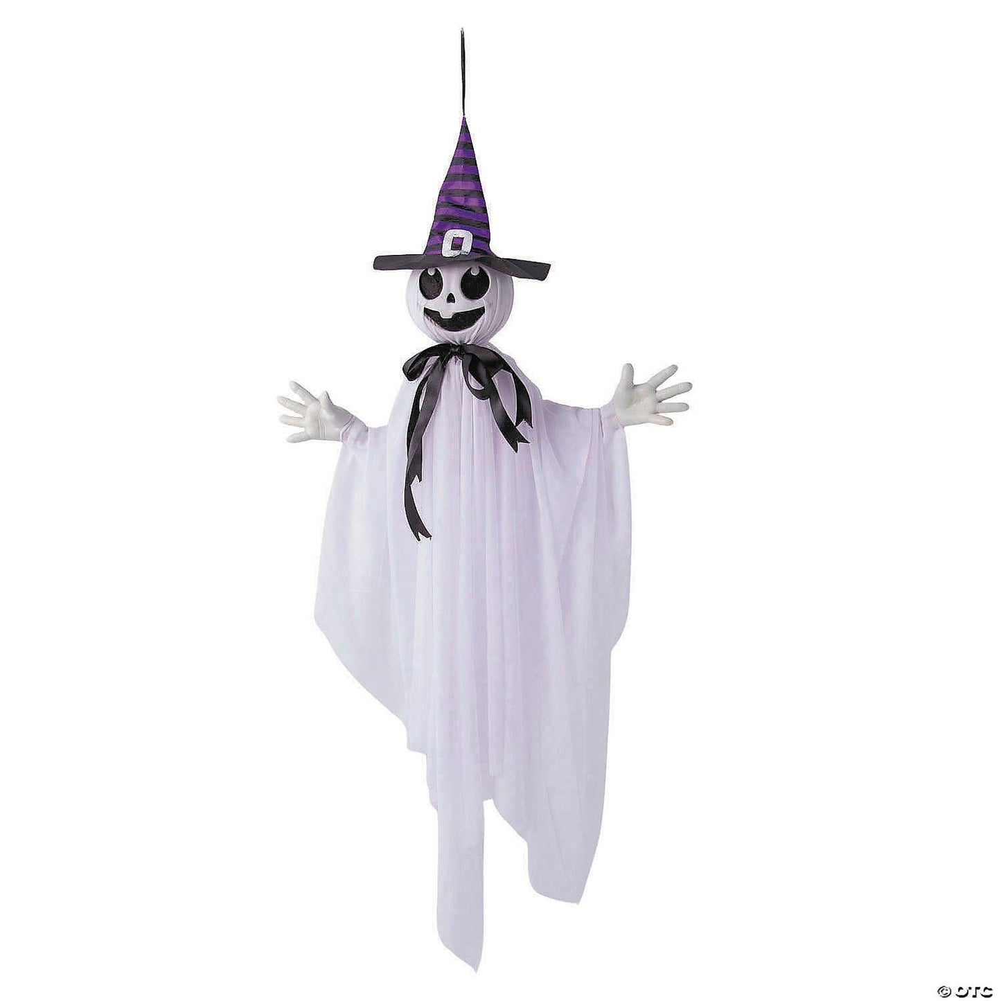 39" Animated Smiling Spirit Ghost Witch Halloween Decoration Haunt Outdoor Prop