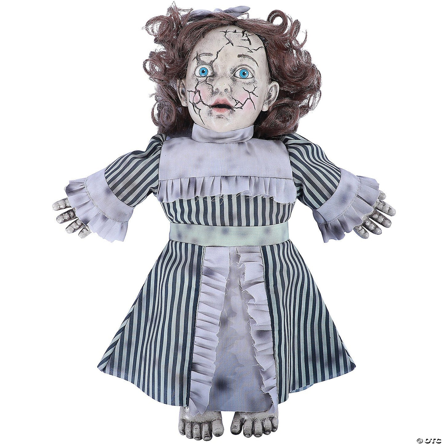 Set of 4 Haunted Dolls Animated Talking Halloween Decoration Haunt Evil Prop