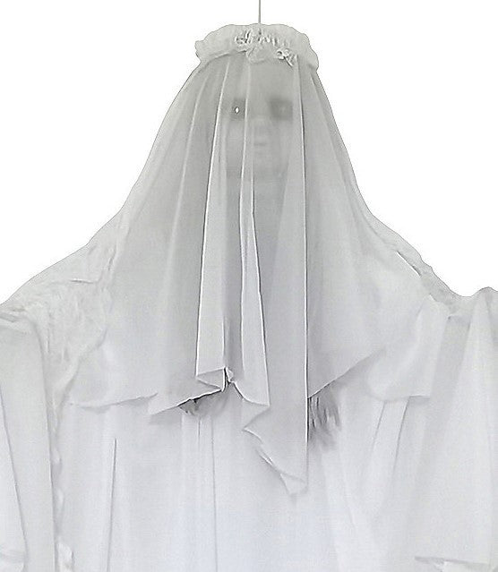 3 Ft Animated Ghost Bride Doll Halloween Outdoor Decoration Haunted House Prop