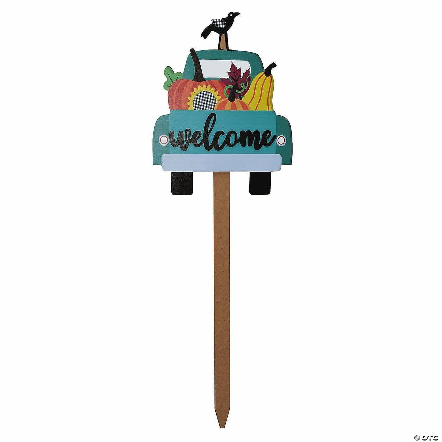 43" Harvest Truck Yard Sign