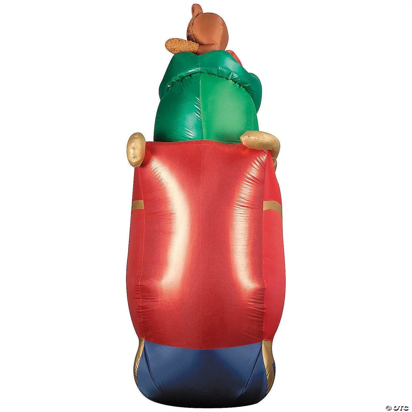 GIANT! 84" Animated Santa Sleigh Rocking Reindeer Inflatable