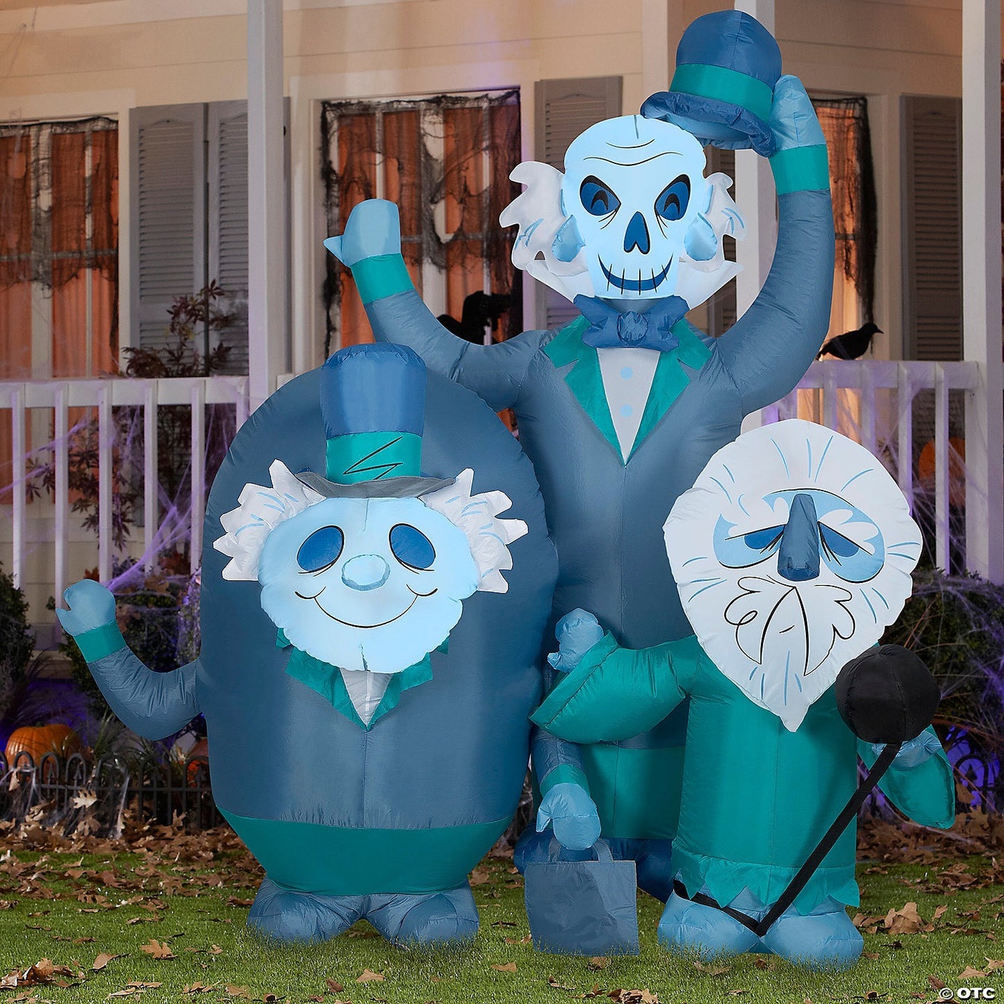 6 Ft Disney Haunted Mansion Hitchhiking Ghosts Inflatable Outdoor Halloween Yard