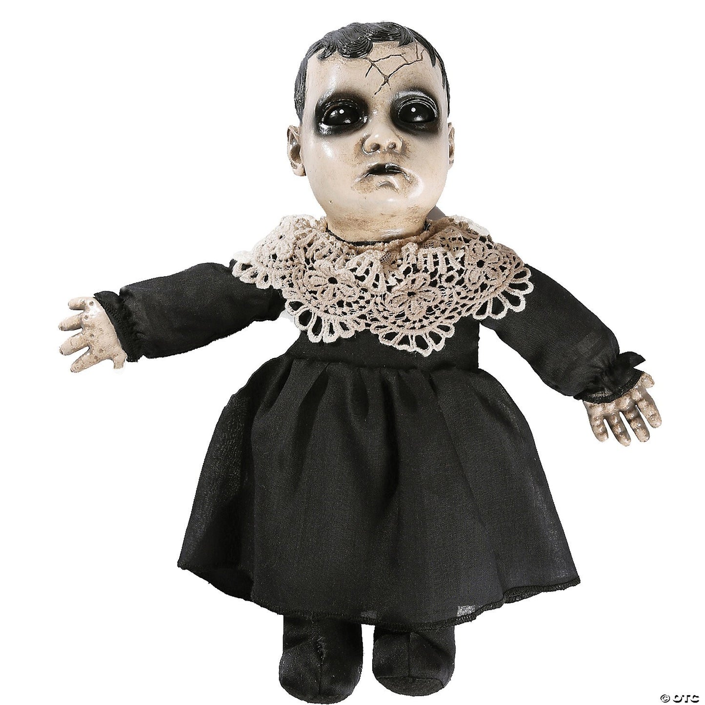 Set of 4 Haunted Dolls Animated Talking Halloween Decoration Haunt Evil Prop
