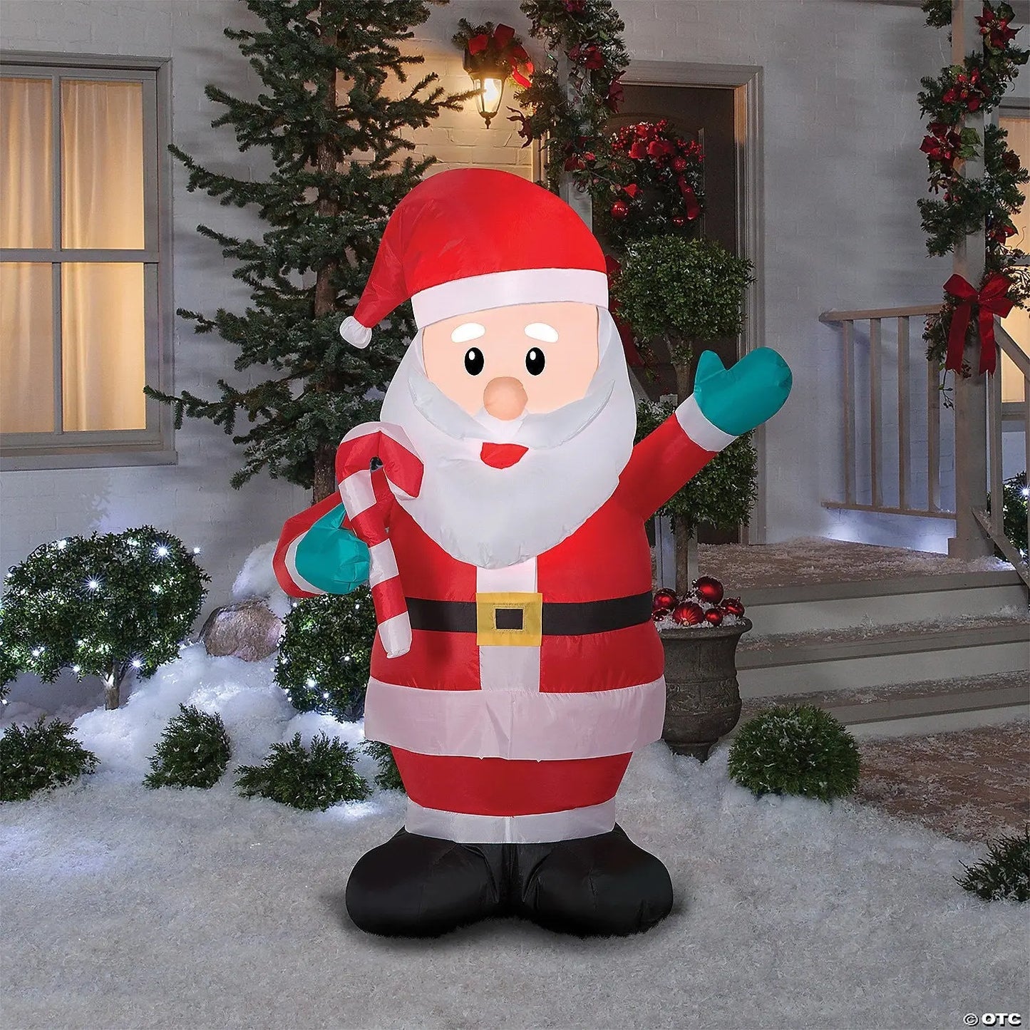 84" Santa Airblown Inflatable