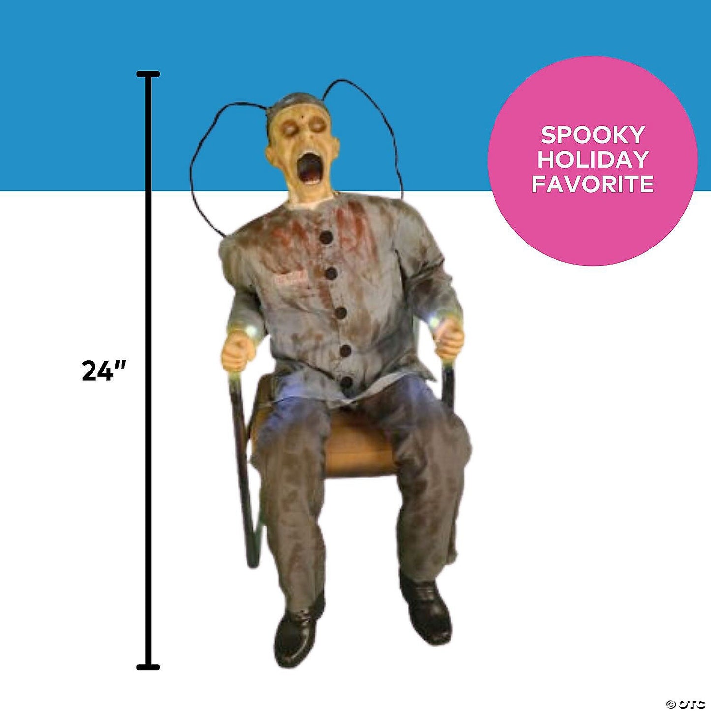 See Video! Lifesize Death Row Prison Animated Halloween Decoration Prop Outdoor
