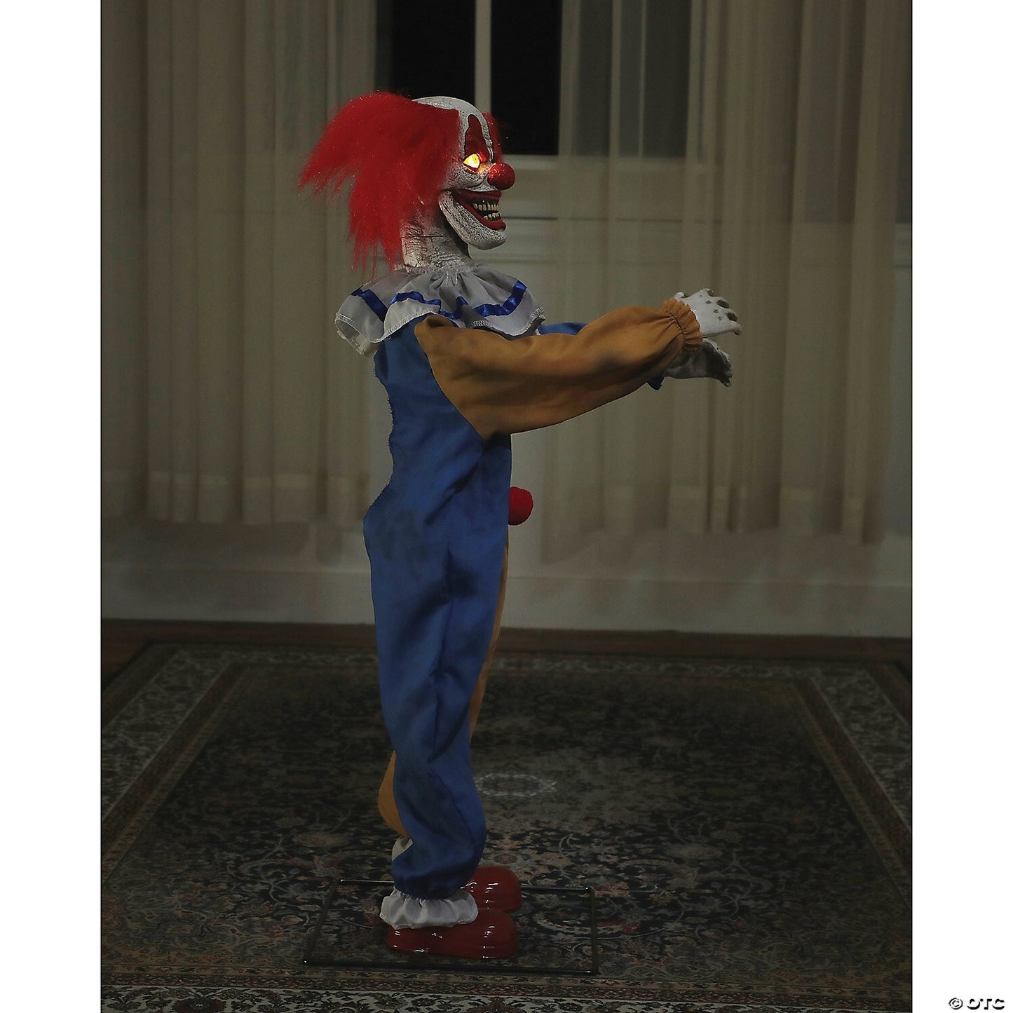 See Video! 36" Little Top Clown Animated Halloween Decoration Prop Outdoor