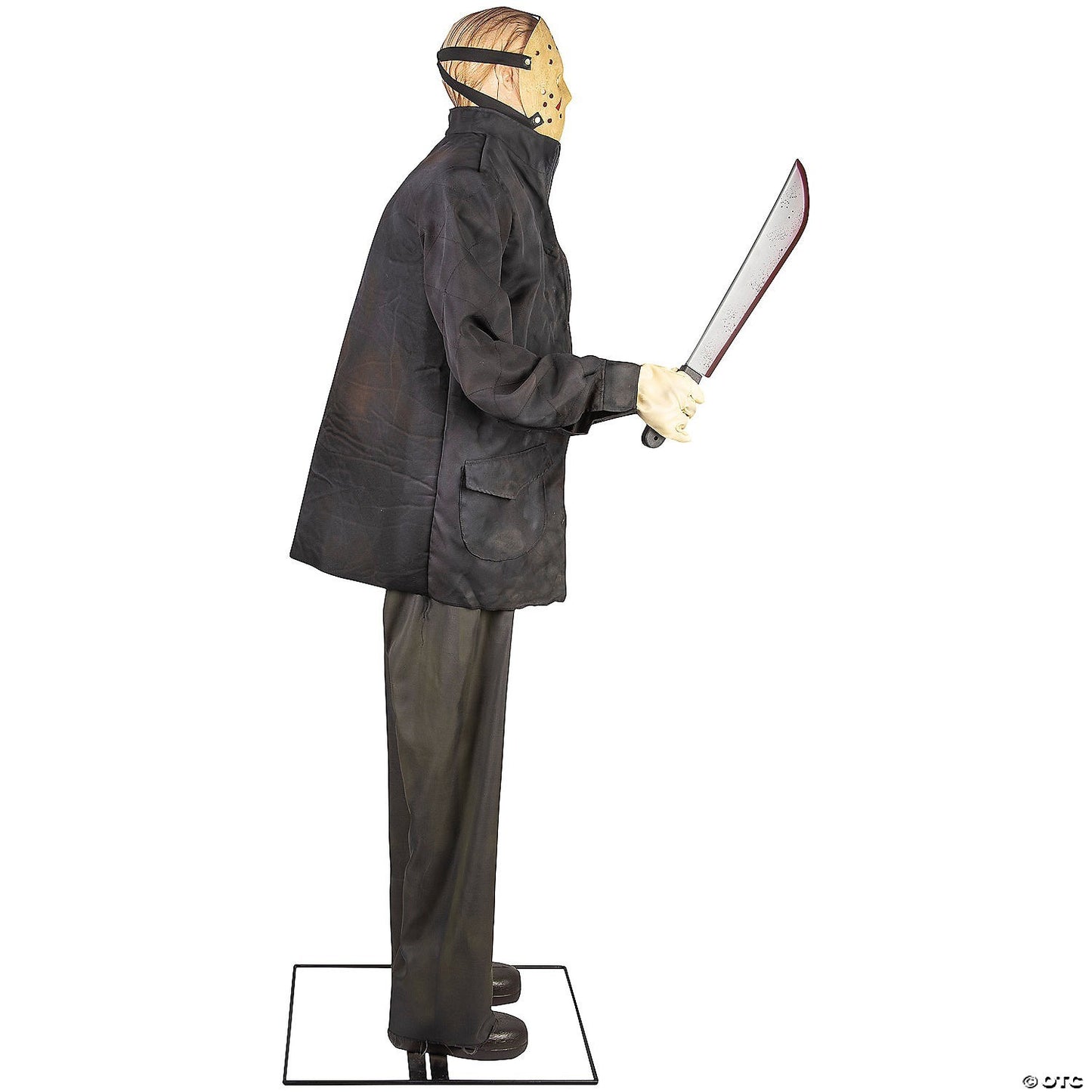 76" Animatronic Jason Vorhees Friday the 13th Halloween Spirit Haunted Prop