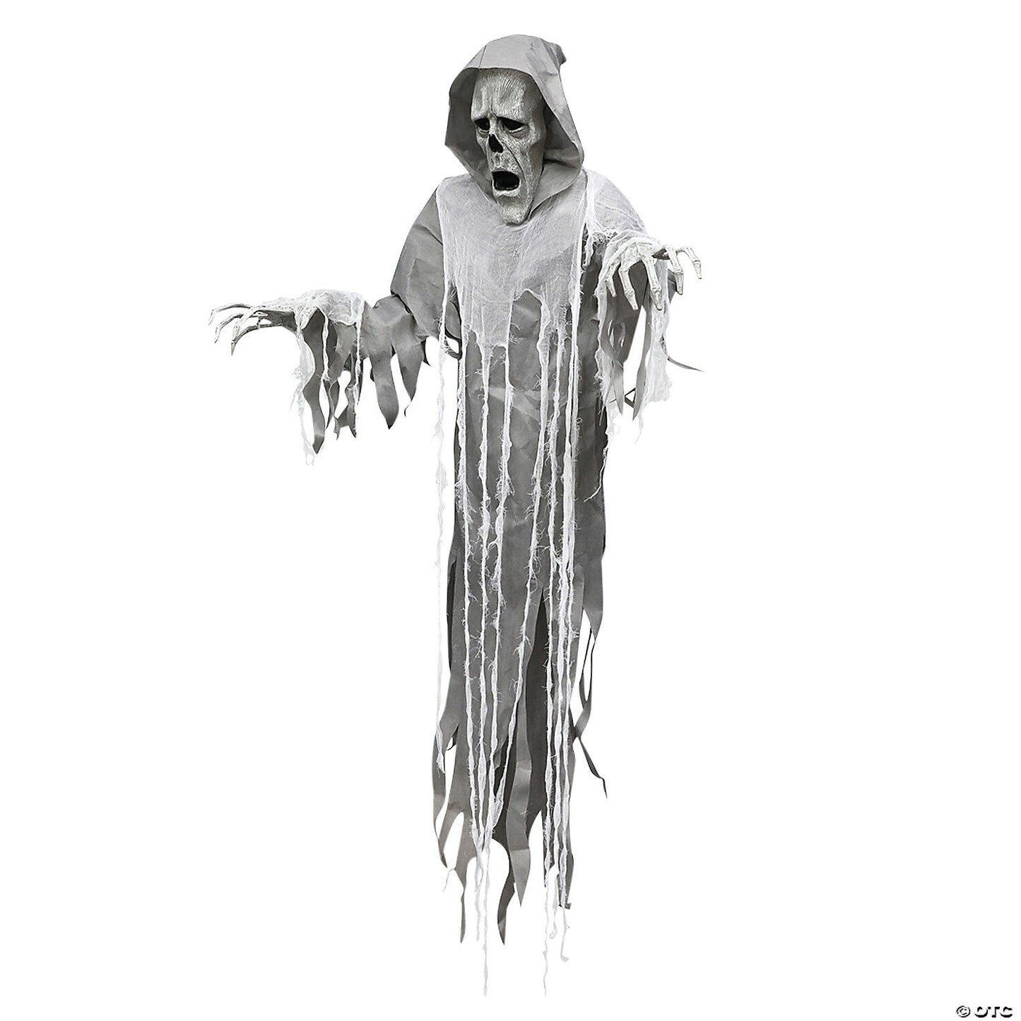 See Video! Life Size 6 Ft Hanging Phantom Ghost Animated Halloween Haunt Prop