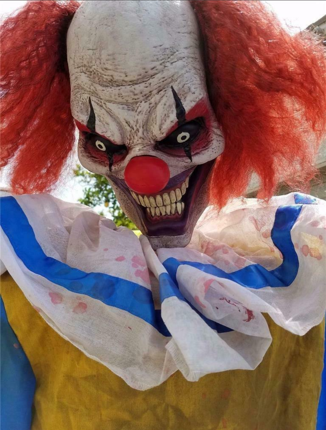 5 Ft Twitching Clown Animatronic Halloween Spirit Haunt Circus Decor Prop 2025