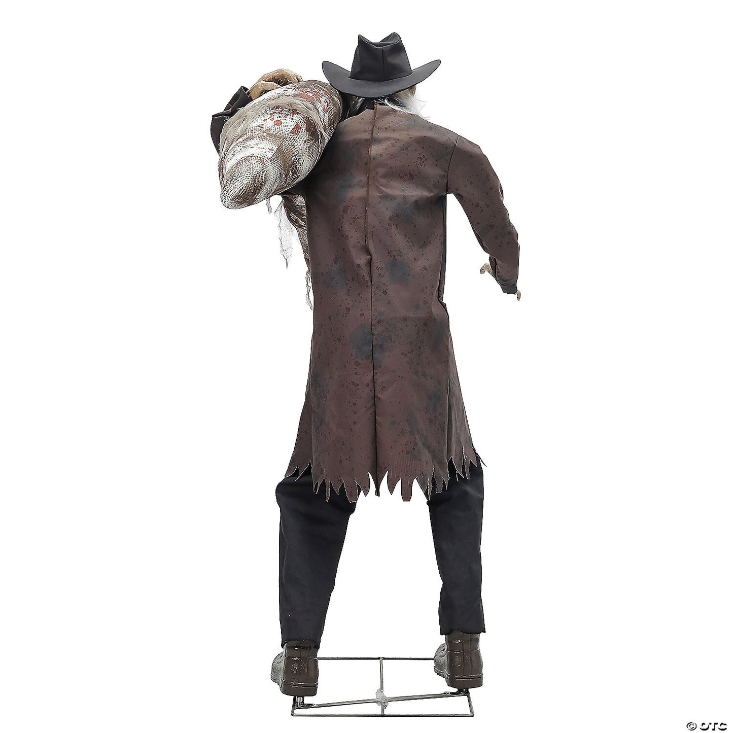 6 Ft Grave Robber w Corpse Animatronic Halloween Cemetery Grave Haunt Prop Decor