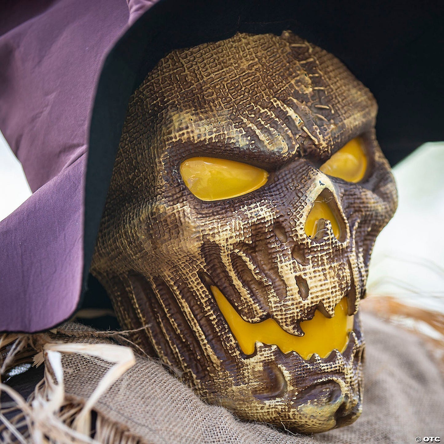 See Video! LifeSize 8' Scarecrow Horror Animated Halloween Haunt Prop Yard Decor
