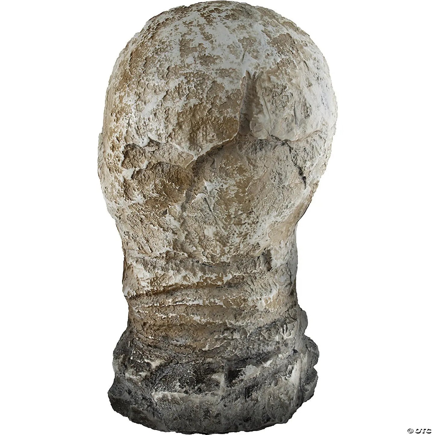 12" Flaming Rotten Skull