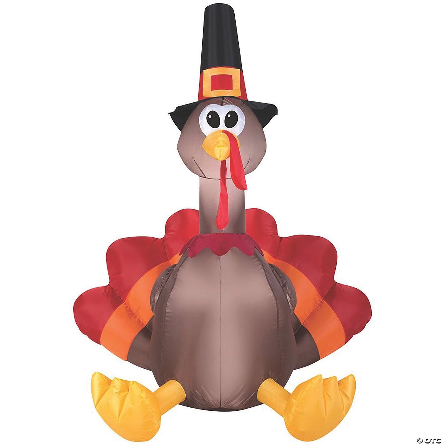 5 Ft Pilgrim Happy Turkey Day Thanksgiving Outdoor Inflatable Yard Decoration