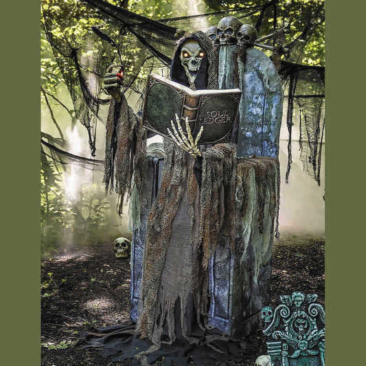 7 Ft Soul Collector Skeleton