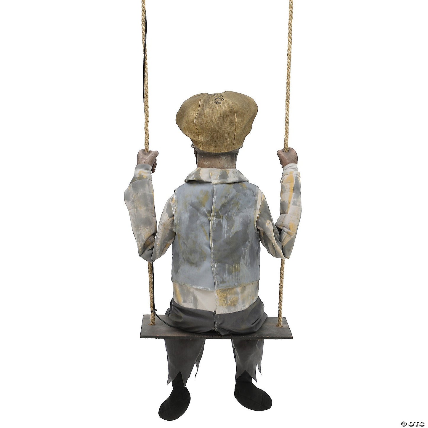 5Ft Swinging Skeleton Boy Evil Doll Ghost Animated Halloween Spirit Haunted Prop