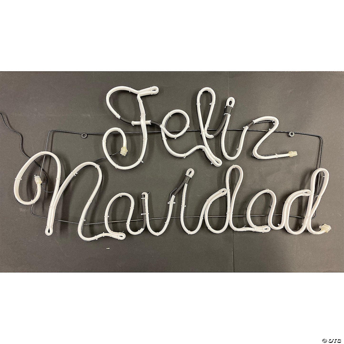 20" LED Lighted Feliz Navidad Merry Christmas Wall Decoration Home Window Lights