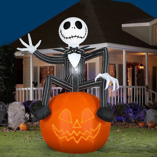10 Ft Jack Nightmare Before Christmas Lightshow Inflatable