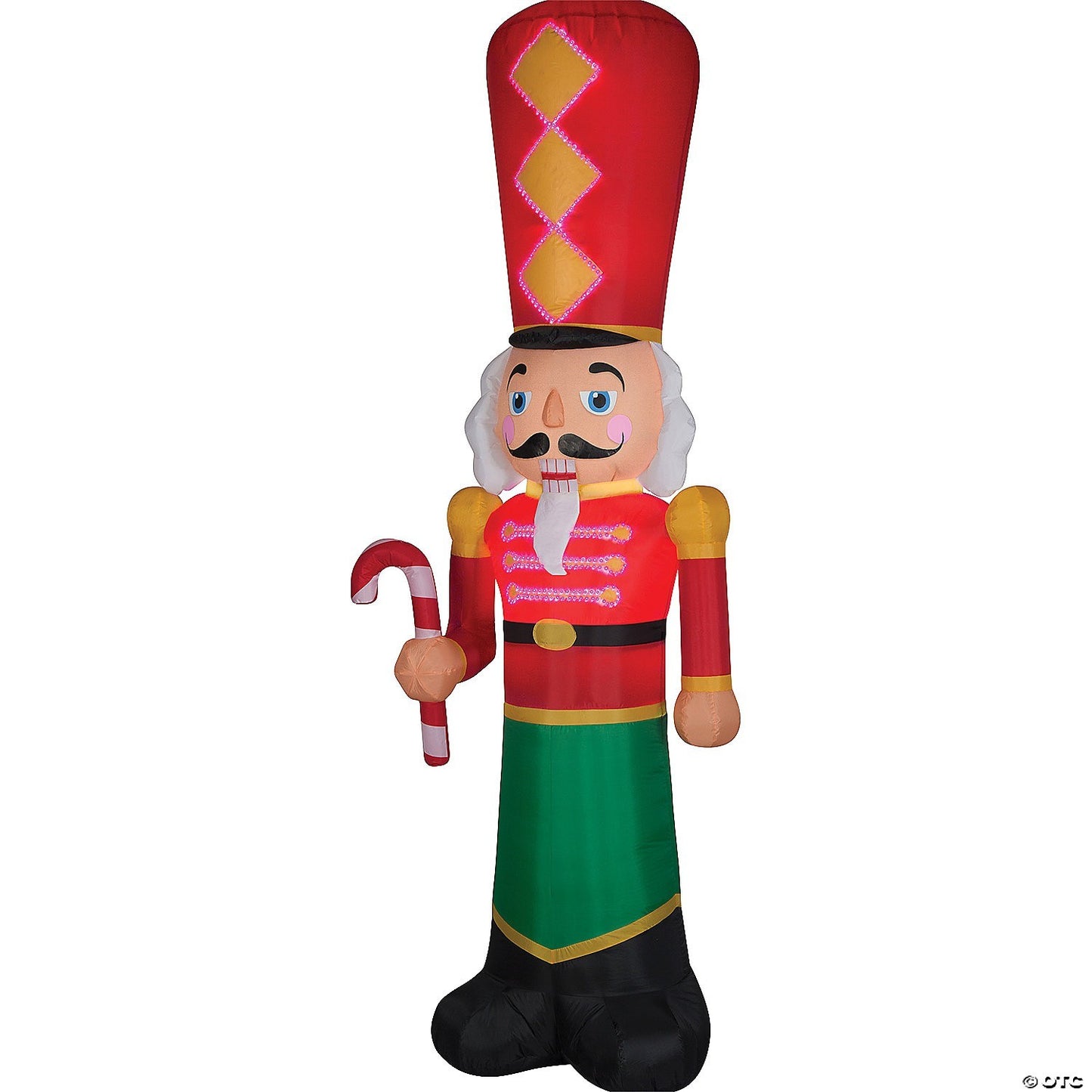 GIANT! 9 Ft Nutcracker Inflatable Christmas Outdoor Yard Decoration LED Lighted