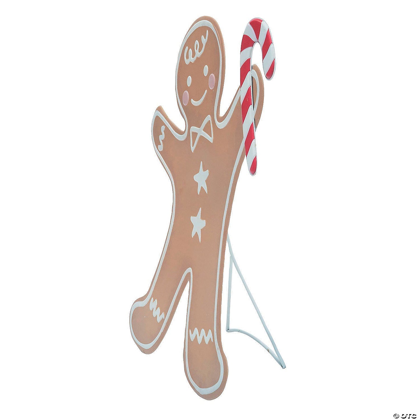 35" Giant Gingerbread Man Standing Christmas Outdoor Decoration Porch Home