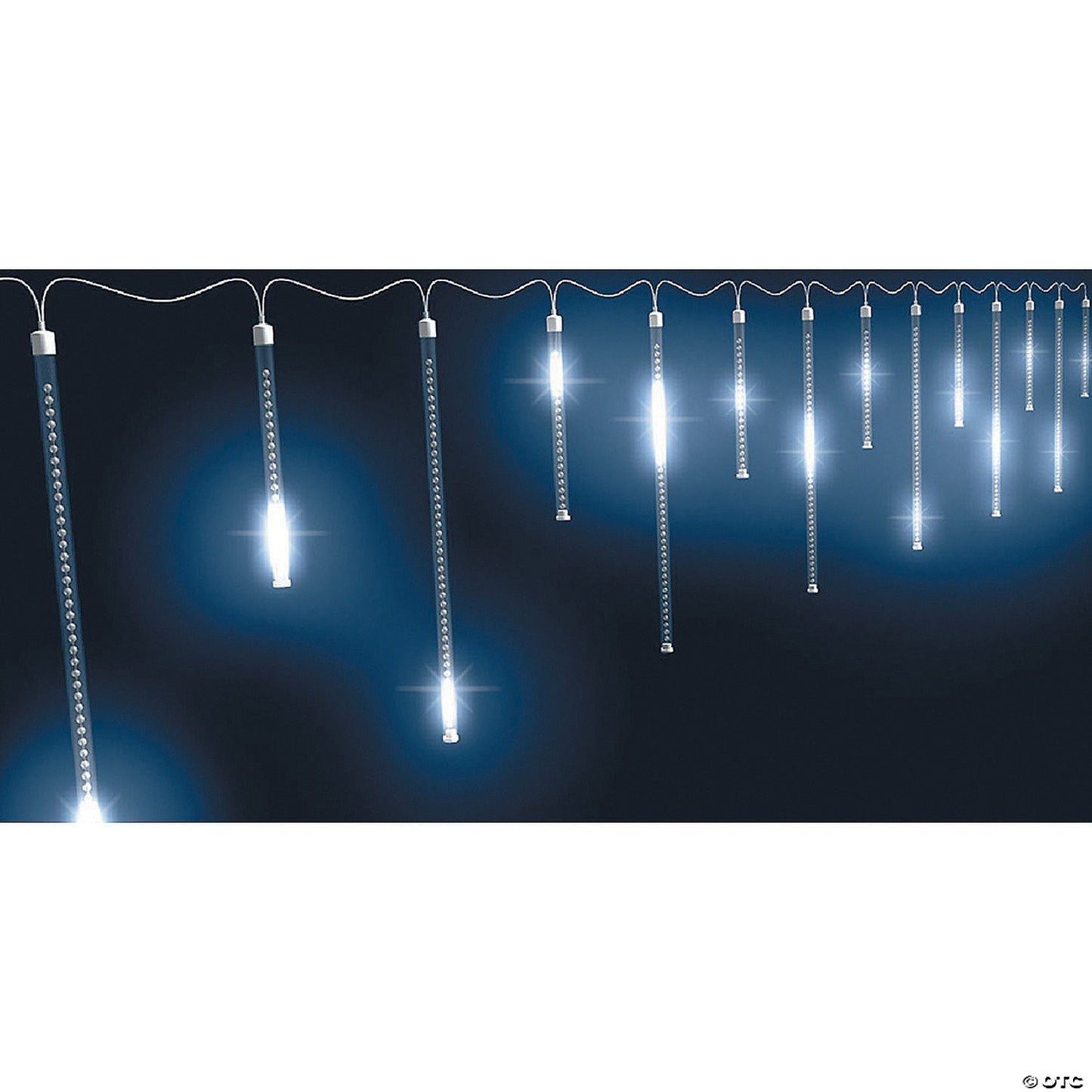 8 Shooting Star Animated Light String Tube Lights Christmas Outdoor Decor 7 Ft