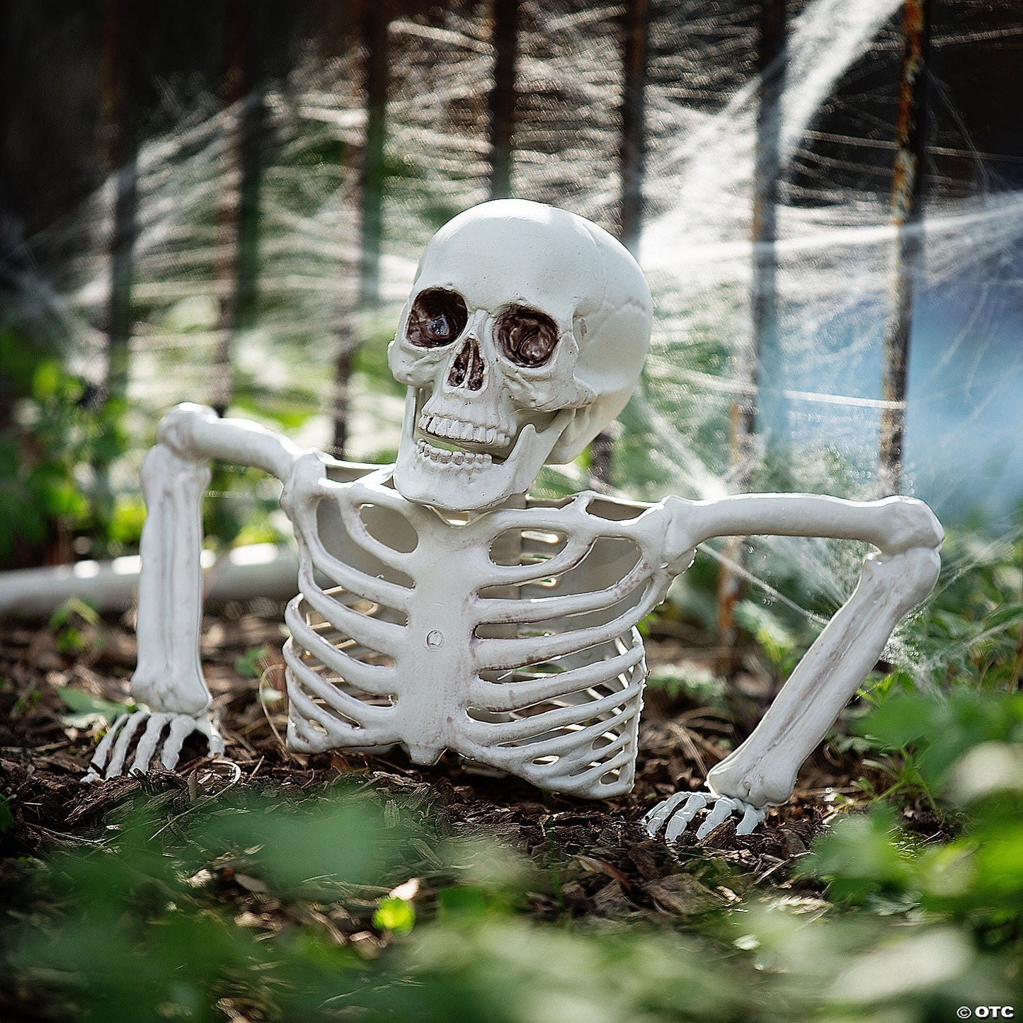 Skeleton Corpse Dead Groundbreaker Halloween Outdoor Haunt Decoration Grave Prop