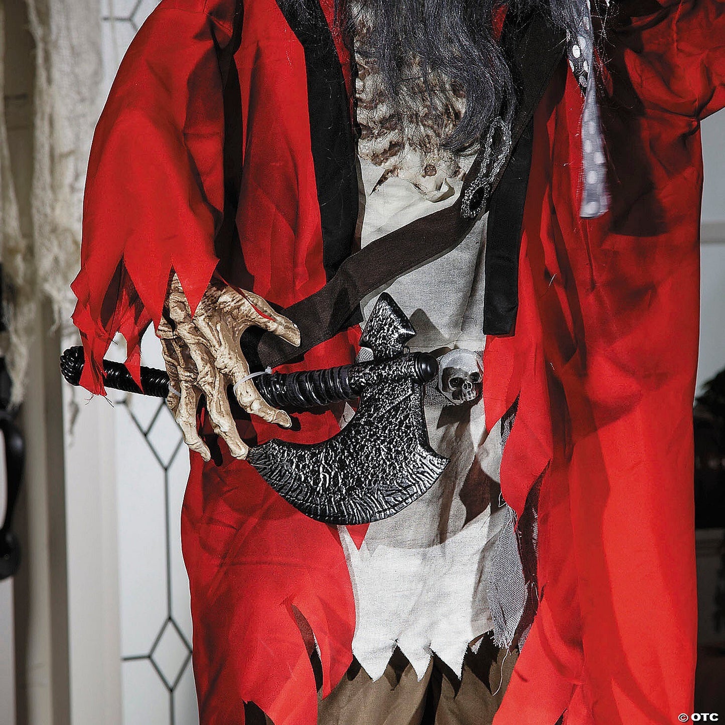 See Video! LifeSize 6 FT Pirate Animated Halloween Decoration Haunt Prop Outdoor