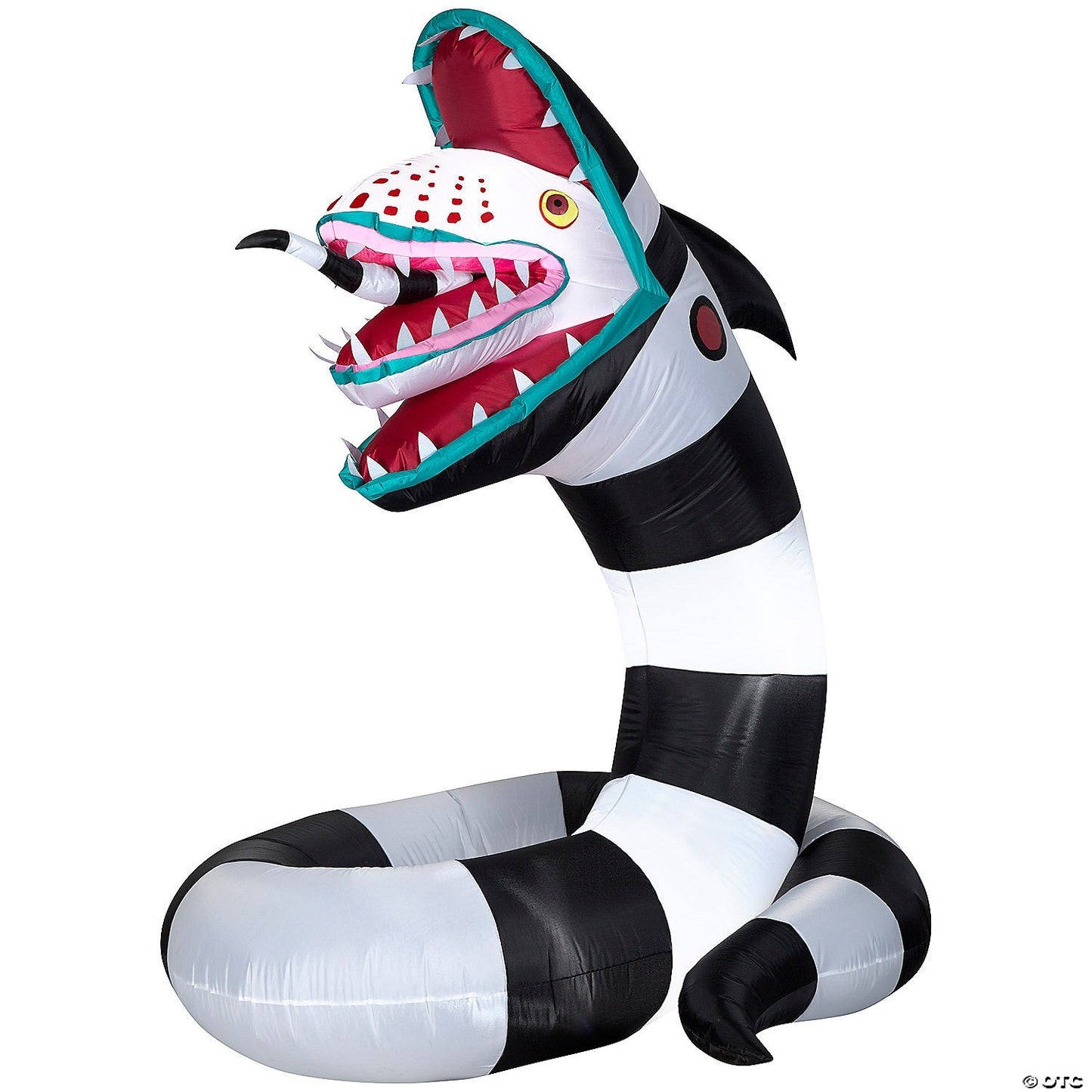 6 Ft Sandworm Beetlejuice Inflatable Outdoor Halloween Yard Decoration Lighted