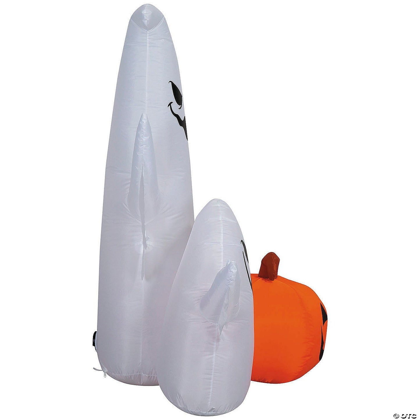 5 Ft Ghost Spirit Pumpkin Inflatable LightShow Rainbow Wave Halloween Yard Prop