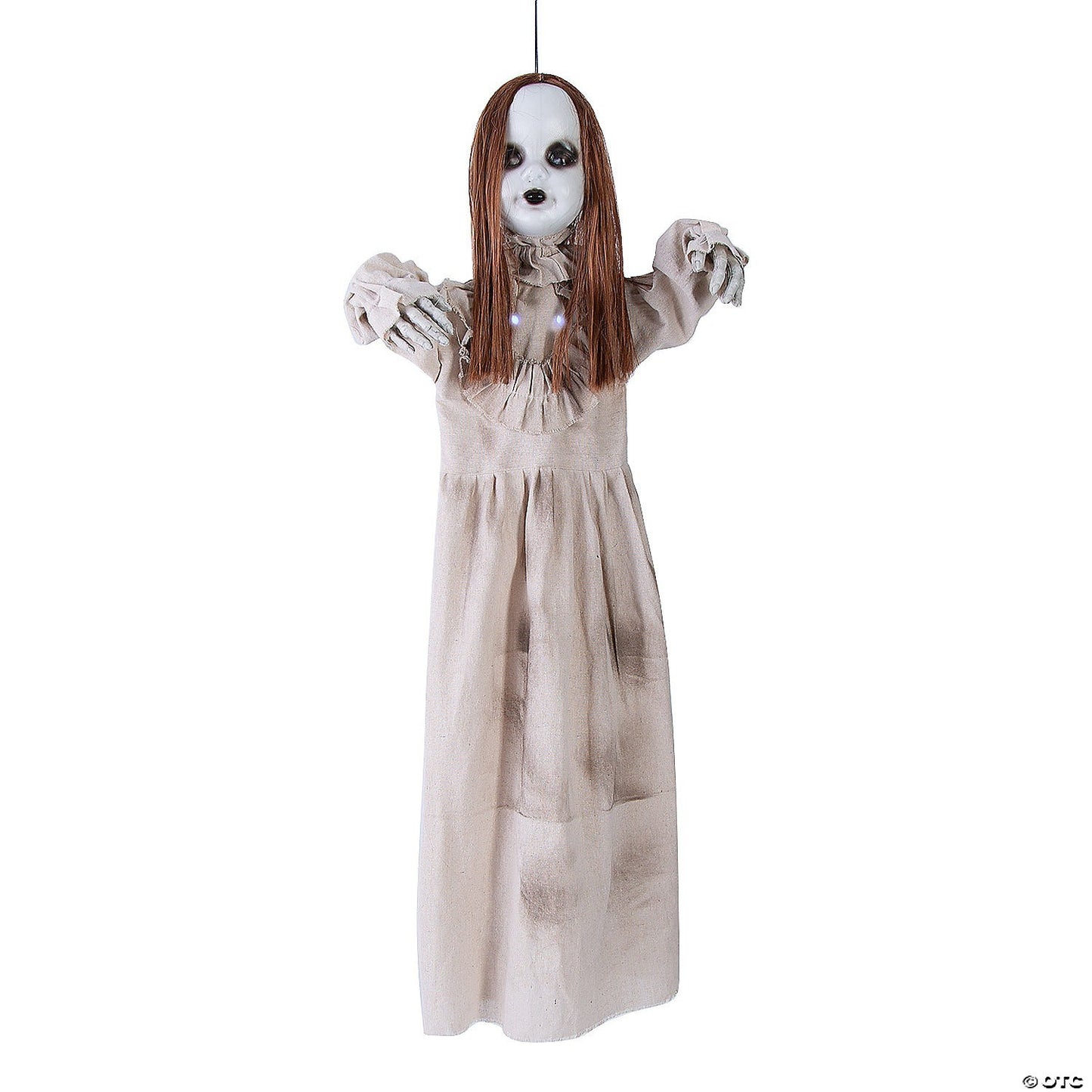 39" Headless Haunted Doll Animated Halloween Evil Spirit Decoration Prop 2025