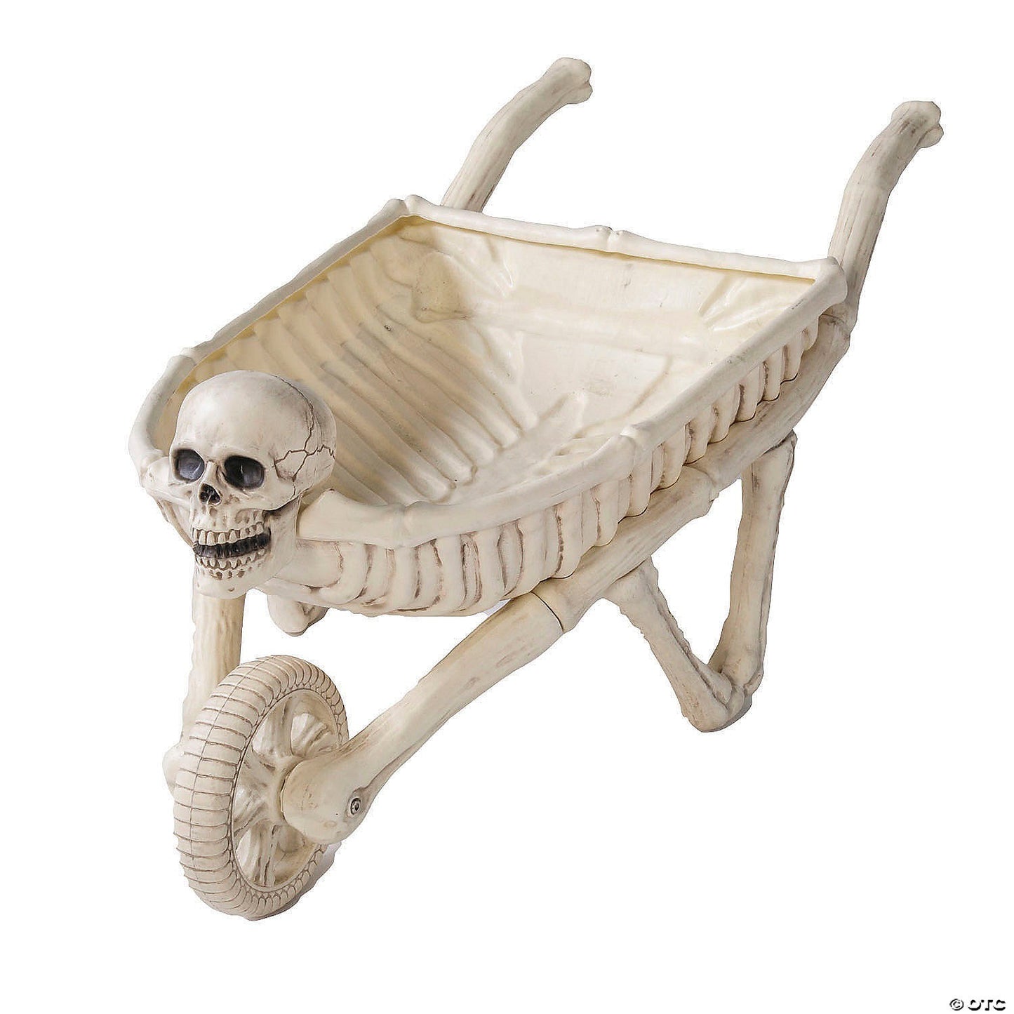 48" Evil Skeleton Skull Wheelbarrow Halloween Spirit Haunt Prop Outdoor 2025
