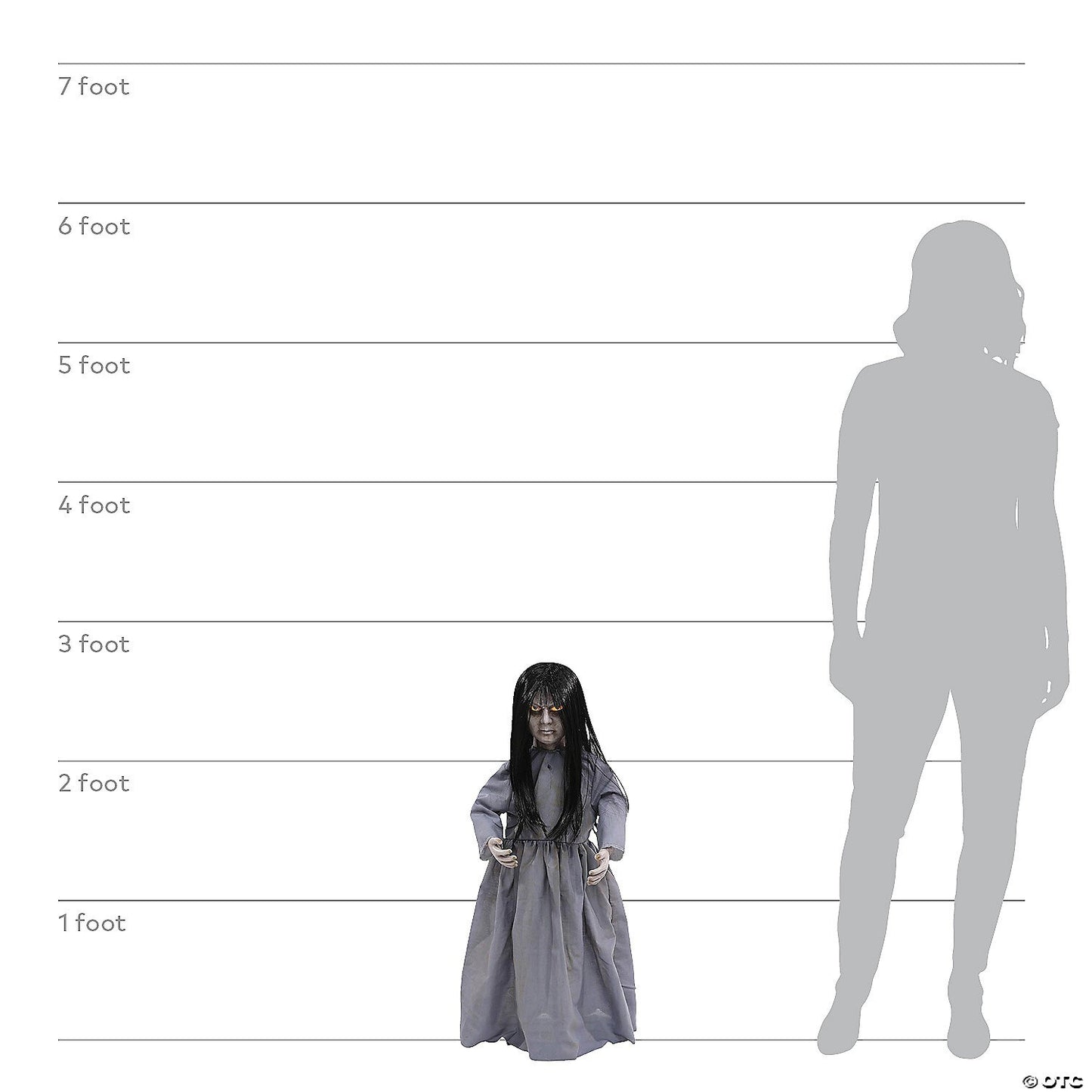 See Video! Life Size Haunted Talking Evil Doll Animated Halloween Prop Annabelle