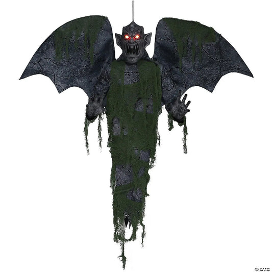 40" Hanging Animated Gargoyle