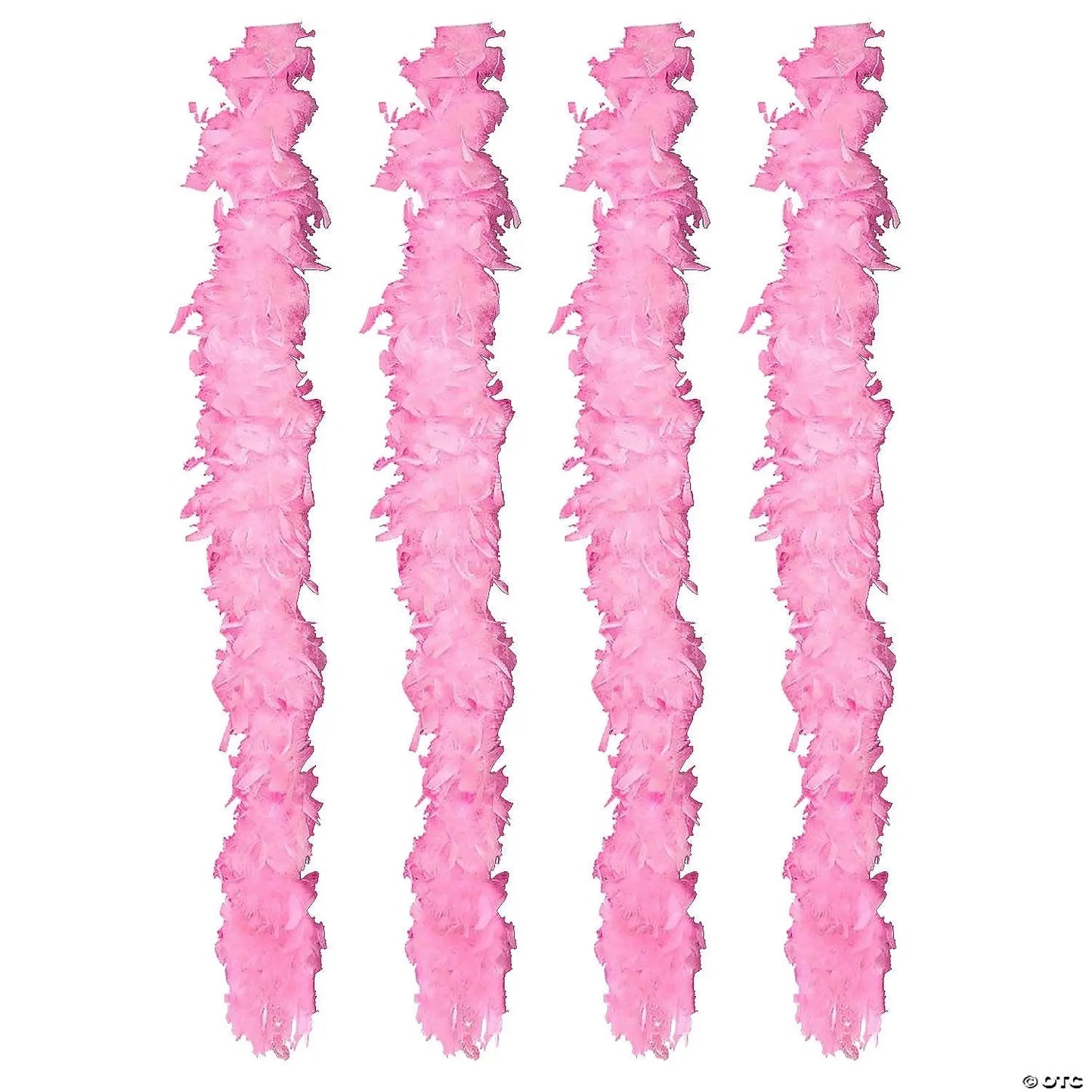72" Jumbo Pink Feather Boa Scarf Valentines Day Accessory Garland Decorations