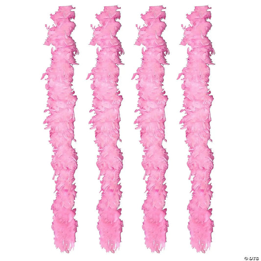 72" Jumbo Pink Feather Boa Scarf Valentines Day Accessory Garland Decorations