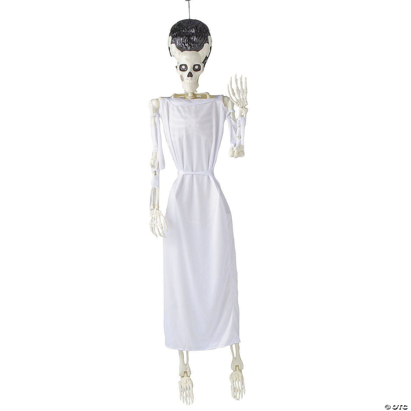 Life Size Frankenstein & Bride Skeleton Posable Halloween Decoration Haunt Prop