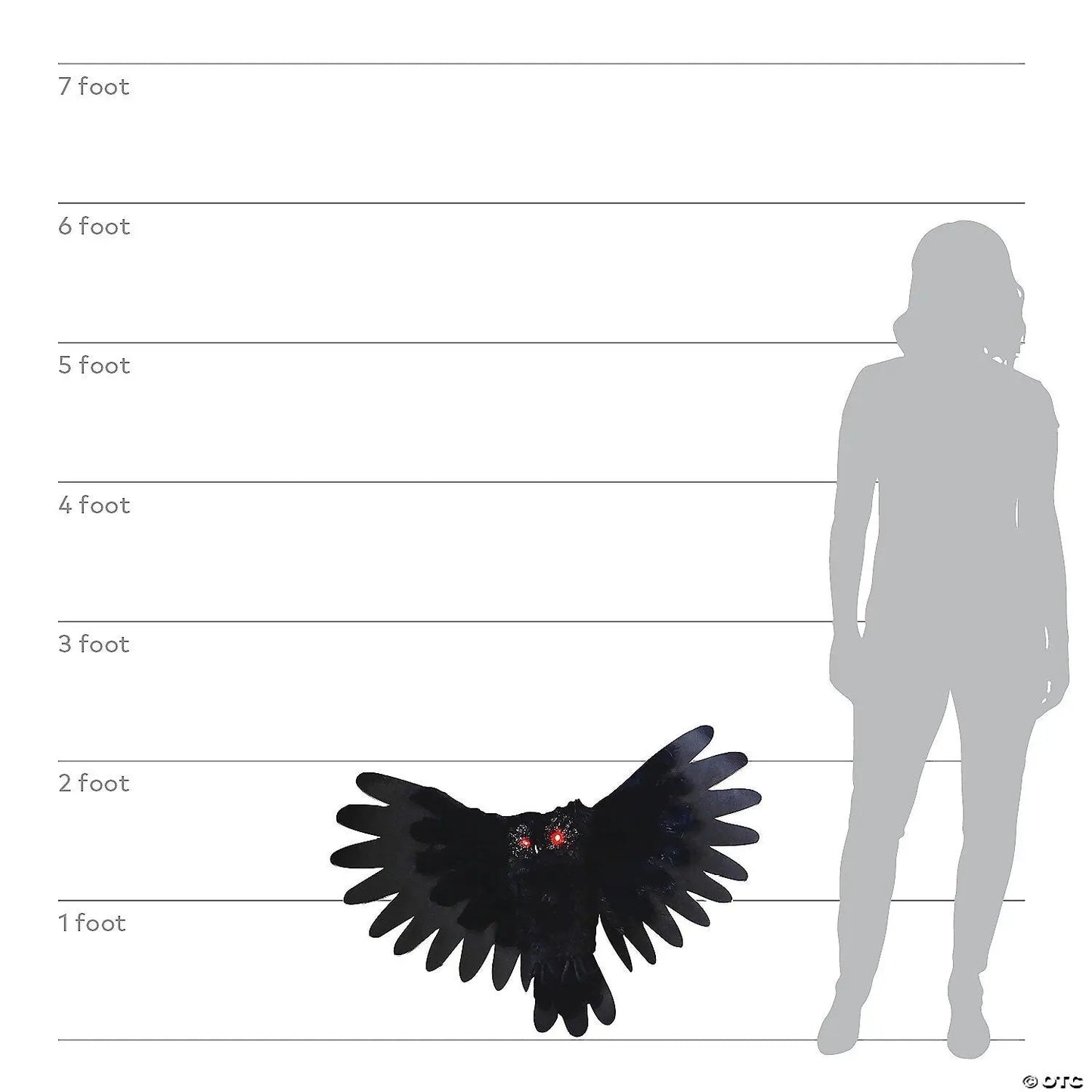 37" Animated Owl